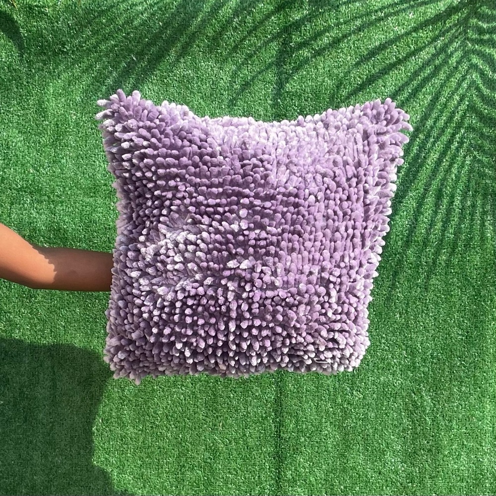 Purple Velvet Pillow Cover, Lilac Pillow Cover, Lavender Throw Pillow Cover
